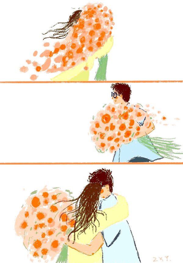 “所爱隔山海 山海皆可平”原来最浪漫的七夕，，，是奔忙后仍有个人为你守在原地，，，用体温焐热一起风尘。。。愿每对眷侣都能如这满束鲜花，，，将爱意开成跨越山海的永恒，，，七夕快乐！。。 周显云）.jpg